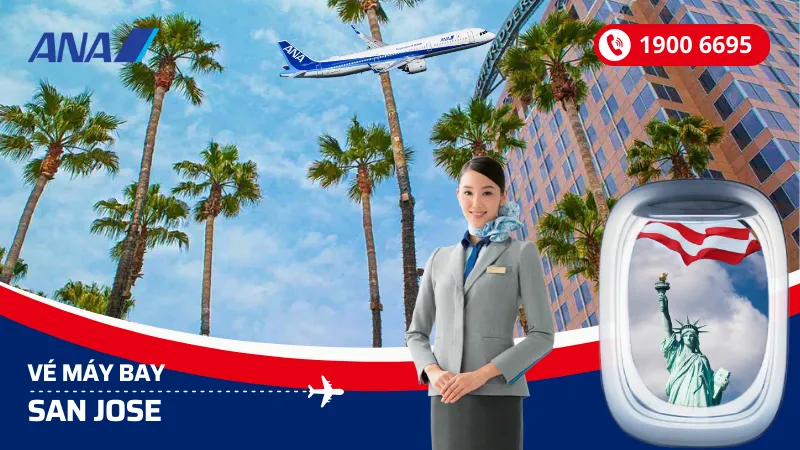Vé máy bay Nippon Airways đi San Jose