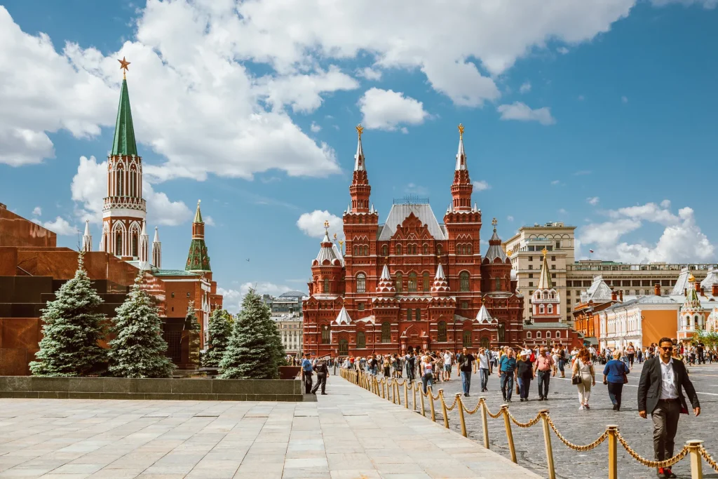 Quảng trường Đỏ và Điện Kremlin