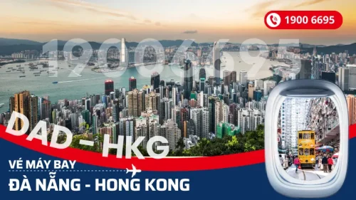 Vé máy bay Đà Nẵng đi Hong Kong