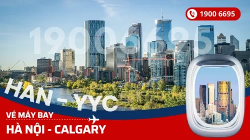 Vé máy bay Hà Nội đi Calgary Canada