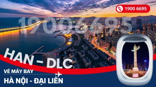 Vé máy bay Hà Nội đi Đại Liên