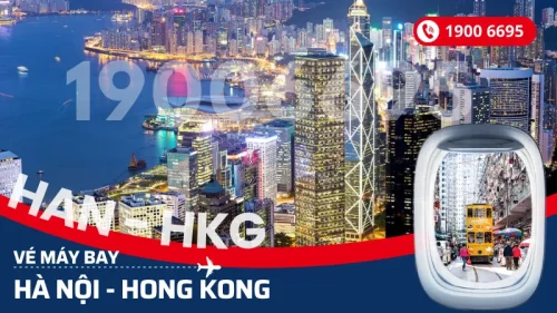 Vé máy bay Hà Nội đi Hong Kong