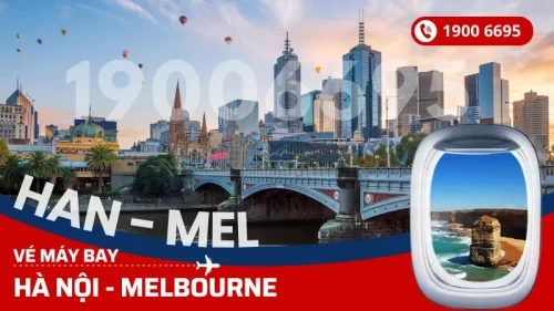 Vé máy bay Hà Nội đi Melbourne Úc