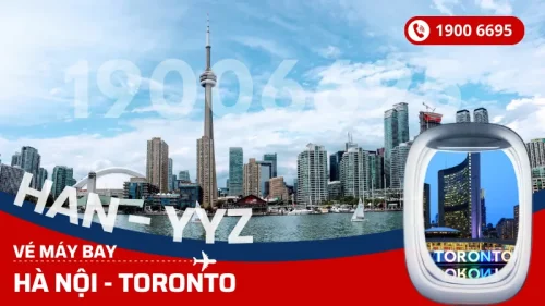 Vé máy bay Hà Nội đi Toronto Canada