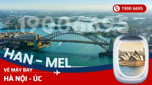 Vé máy bay Hà Nội đi Úc Australia