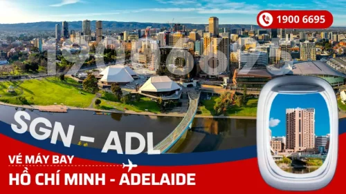 Vé máy bay Hồ Chí Minh đi Adelaide Úc