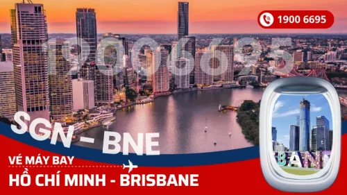 Vé máy bay Hồ Chí Minh đi Brisbane Úc