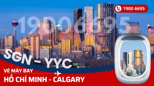 Vé máy bay Hồ Chí Minh đi Calgary Canada