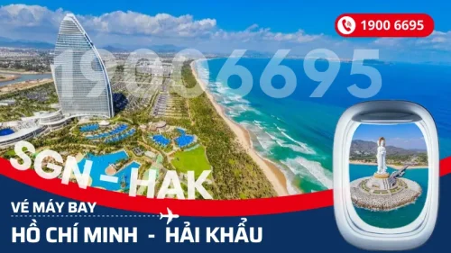 Vé máy bay Hồ Chí Minh đi Hải Khẩu