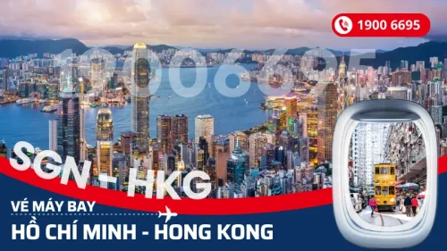 Vé máy bay Hồ Chí Minh đi Hong Kong