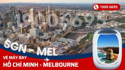 Vé máy bay Hồ Chí Minh đi Melbourne Úc
