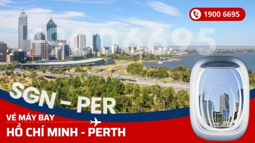 Vé máy bay Hồ Chí Minh đi Perth Úc