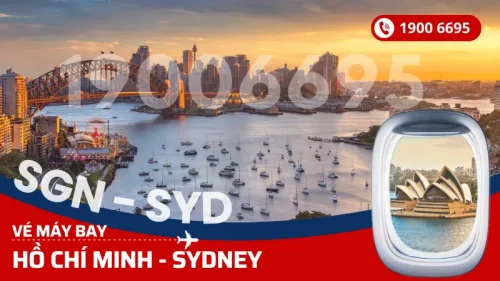 Vé máy bay Hồ Chí Minh đi Sydney Úc