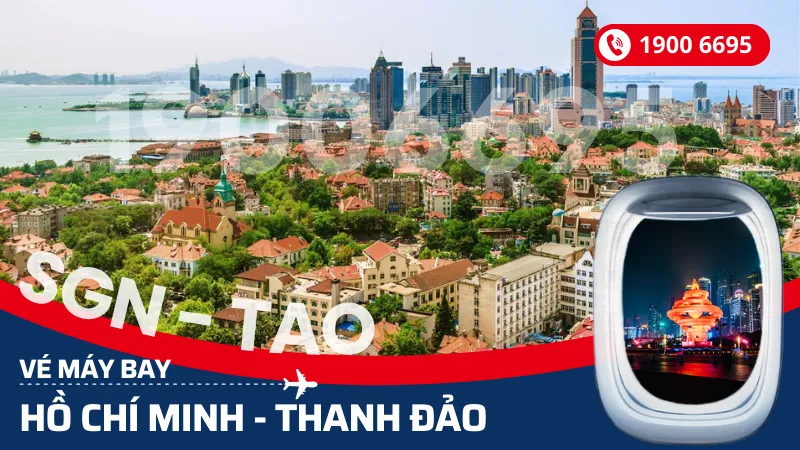 Vé máy bay Hồ Chí Minh đi Thanh Đảo Sơn Đông