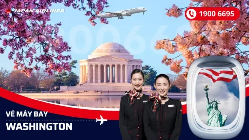 Vé máy bay Japan Airlines đi Washington