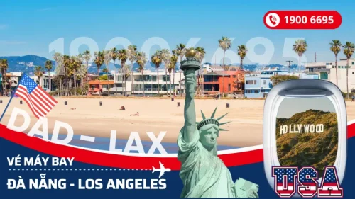 Đặt mua vé máy bay Đà Nẵng đi Los Angeles Mỹ