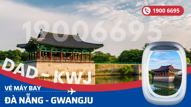 Vé máy bay Đà Nẵng đi Gwangju Hàn Quốc giá rẻ