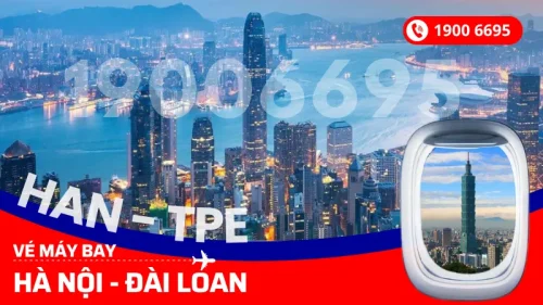 Vé máy bay Hà Nội đi Đài Loan