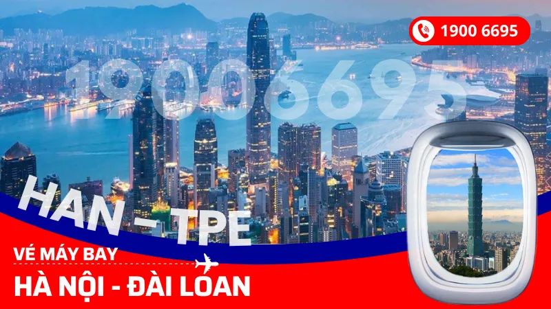Vé máy bay Hà Nội đi Đài Loan