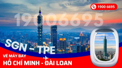 Vé máy bay Hồ Chí Minh đi Đài Loan giá rẻ