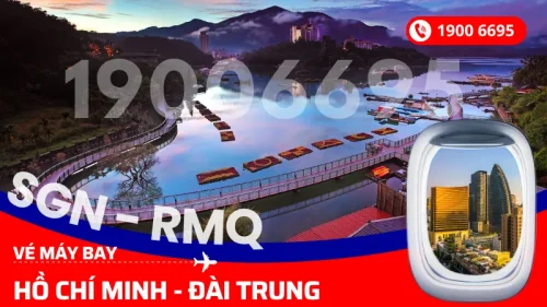 Vé máy bay Hồ Chí Minh đi Đài Trung Đài Loan giá rẻ