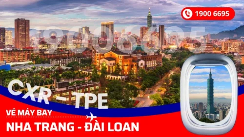 Vé máy bay Nha Trang đi Đài Loan giá rẻ