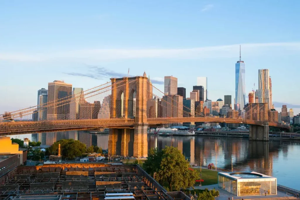 Đi bộ qua Cầu Brooklyn