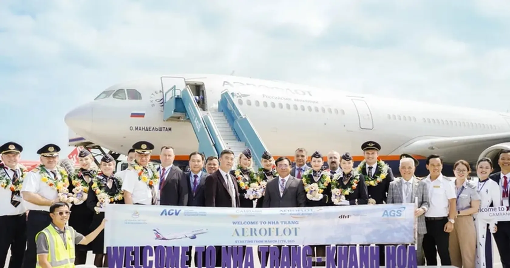 Aeroflot mở đường bay thẳng Irkutsk Nga - Cam Ranh (Khánh Hòa)