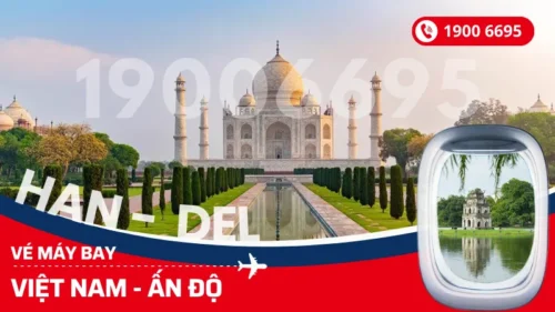 Vé máy bay đi Ấn Độ giá rẻ