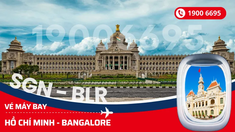 Bảng giá vé Hồ Chí Minh đi Bangalore