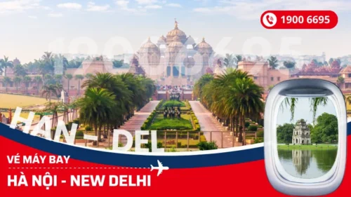 Chuyến bay Hà Nội (HAN) đi New Delhi
