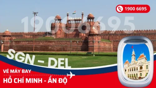 Đặt vé Hồ Chí Minh đi New Delhi