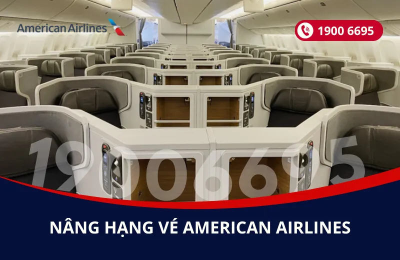 Dịch vụ nâng hạng vé hãng American Airlines