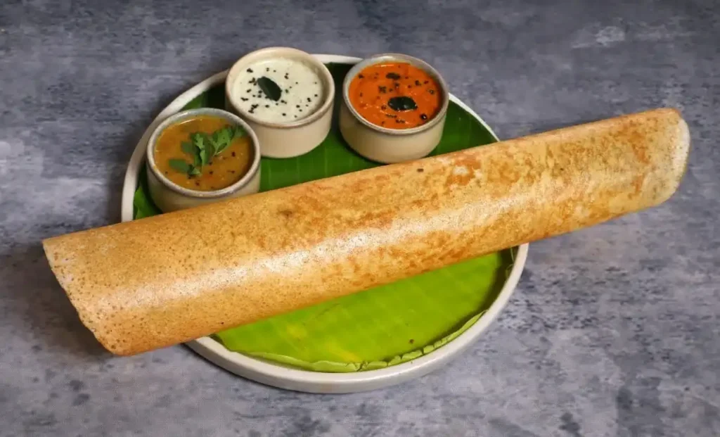 Dosa - Món ăn phổ biến tại Ấn Độ