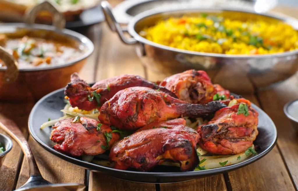 Gà nướng Tandoori tại Old Delhi